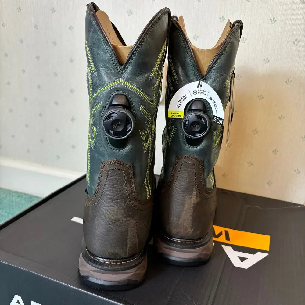 Ariat WorkHog XT BOA Waterproof Carbon Toe Work Boot Size 11 Wide Square Toe NIB